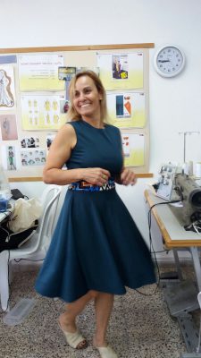 מתוך תיק עבודות של בית ספר לאופנה של אילנה ברטל